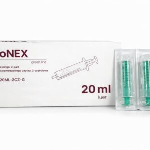 Injekční stříkačky 20ml 100ks duoNEX sterilní j.u.